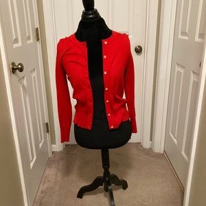 Banana Republic - Red cardigan - XS